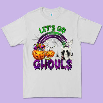 Let's Go Ghouls Premium Tee Designed By Texasbilliewilder