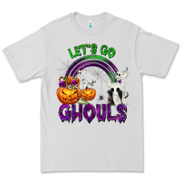 Dove Grey Let's Go Ghouls Premium Tee - texasbilliewilder