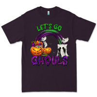 Plum Let's Go Ghouls Premium Tee - texasbilliewilder
