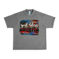 Tornado God bless America  4th of July Urban Heavy Tee - CowGirlArtShop