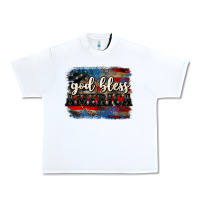 White God bless America  4th of July Urban Heavy Tee - CowGirlArtShop