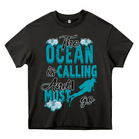 Asphalt The Ocean Is Calling Heavy Core Tee - Bettercallsaul