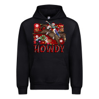Black rodeo christmas howdy Urban Hoodie - AdoDesignShop