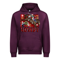 Mauve Wine rodeo christmas howdy Urban Hoodie - AdoDesignShop