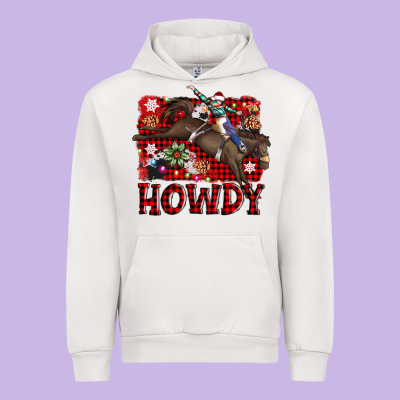 Rodeo Christmas Howdy Urban Hoodie Designed By Adodesignshop