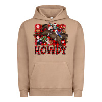 Pigment Burro rodeo christmas howdy Urban Hoodie - AdoDesignShop