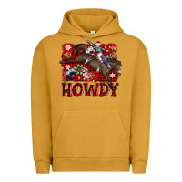 Pigment Peanut Butter rodeo christmas howdy Urban Hoodie - AdoDesignShop