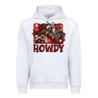 White rodeo christmas howdy Urban Hoodie - AdoDesignShop