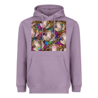 Lavender merino ram tie dye tumbler Heavyweight Hoodie - BarkalooDesign