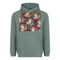 Sage merino ram tie dye tumbler Heavyweight Hoodie - BarkalooDesign