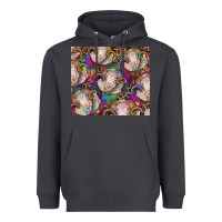 Smoke merino ram tie dye tumbler Heavyweight Hoodie - BarkalooDesign