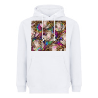 White merino ram tie dye tumbler Heavyweight Hoodie - BarkalooDesign
