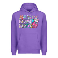 Purple happy easter nurse Premium Hoodie - CowhideDigitalArt