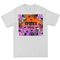 Dove Grey Spooky Vibes Premium Tee - texasbilliewilder
