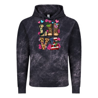 Cloud Black love valentine's day army boots olivia Vintage Hoodie - OliviaCreatesArt