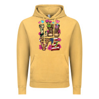 Vintage Mustard love valentine's day army boots olivia Vintage Hoodie - OliviaCreatesArt