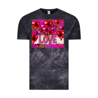 Cloud Black love heart shaped balloons tumbler hjf Vintage Tee - HowdyJamesFarm