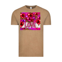 Vintage Coffee love heart shaped balloons tumbler hjf Vintage Tee - HowdyJamesFarm