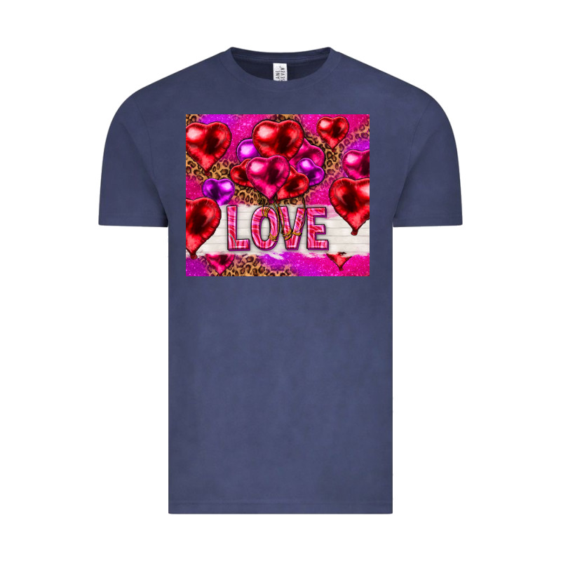 Love Heart Shaped Balloons Tumbler Hjf Vintage Tee by HowdyJamesFarm | Teevron