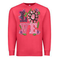 Cardinal walentine's day love gemstones Premium Sweatshirt - BarkalooDesign