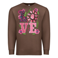 Chestnut walentine's day love gemstones Premium Sweatshirt - BarkalooDesign