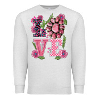 Oatmeal Heather walentine's day love gemstones Premium Sweatshirt - BarkalooDesign