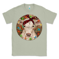 Matcha Christmas Charolais Calf Baby Cow Classic Tee - RanaPortraitStore