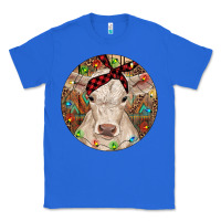 True Royal Christmas Charolais Calf Baby Cow Classic Tee - RanaPortraitStore