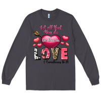 Smoke Let all that you do be in love Valentine's Day Long Sleeve Tee - FaDigitalArtStudio
