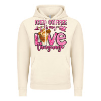 Vintage Artic iced coffee is my love language Vintage Hoodie - OliviaCreatesArt
