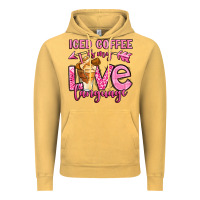 Vintage Mustard iced coffee is my love language Vintage Hoodie - OliviaCreatesArt