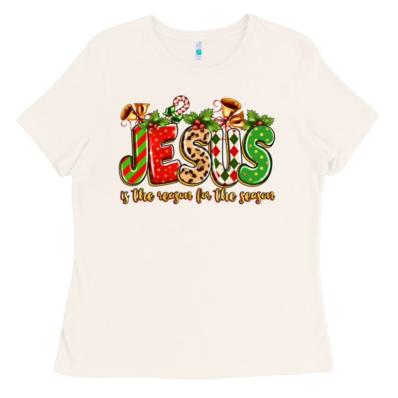Jesus Is The Reason For The Season Ladies Tee by texasbilliewilder | Teevron