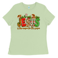 Matcha jesus is the reason for the season Ladies Tee - texasbilliewilder