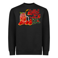 Black hot mom summer watermelon Heavyweight Sweatshirt - RacoonDesign