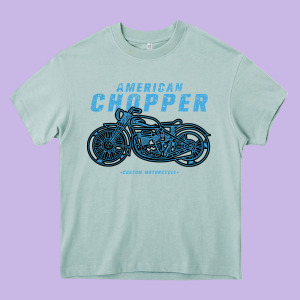 American Chopper Heavy Core Tee Designed By Bettercallsaul