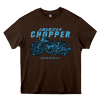 Chocolate Brown American Chopper Heavy Core Tee - Bettercallsaul
