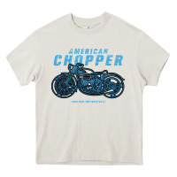 Cream American Chopper Heavy Core Tee - Bettercallsaul