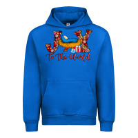 Cobalt joy to the world Urban Hoodie - AdoDesignShop