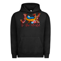 Pigment Black joy to the world Urban Hoodie - AdoDesignShop