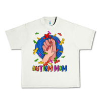 Pistachio Autism Mom Urban Heavy Tee - CowGirlArtShop