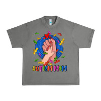 Tornado Autism Mom Urban Heavy Tee - CowGirlArtShop