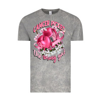 Cloud Rock cancer picked the wrong girl Vintage Tee - CowGirlArtShop