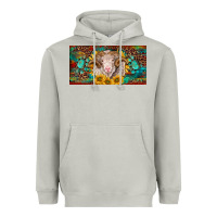 Moon Dust merino ram license plate Heavyweight Hoodie - BarkalooDesign