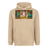 Mushroom merino ram license plate Heavyweight Hoodie - BarkalooDesign