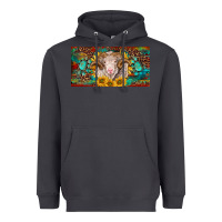 Smoke merino ram license plate Heavyweight Hoodie - BarkalooDesign
