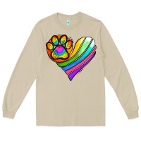 Mushroom Pride Heart Long Sleeve Tee - Jasminsmagicworld