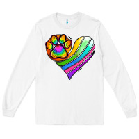 White Pride Heart Long Sleeve Tee - Jasminsmagicworld