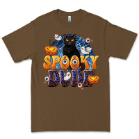 Cacao Spooky Dude Premium Tee - texasbilliewilder