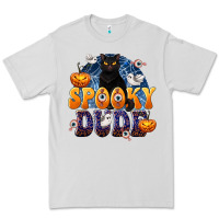 Dove Grey Spooky Dude Premium Tee - texasbilliewilder