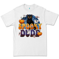 White Spooky Dude Premium Tee - texasbilliewilder
